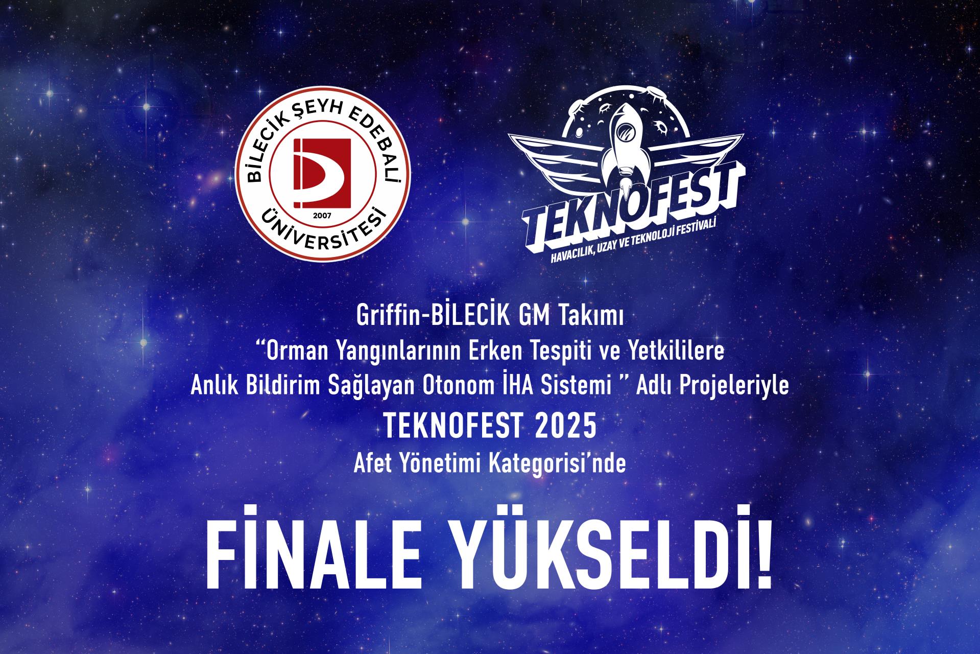 Orman Yangınlarına Karşı Yerli İHA ile TEKNOFEST Finalindeyiz 